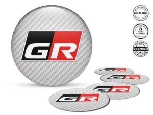 Toyota Raddekoration Stil Silikon-Badge-Upgrade